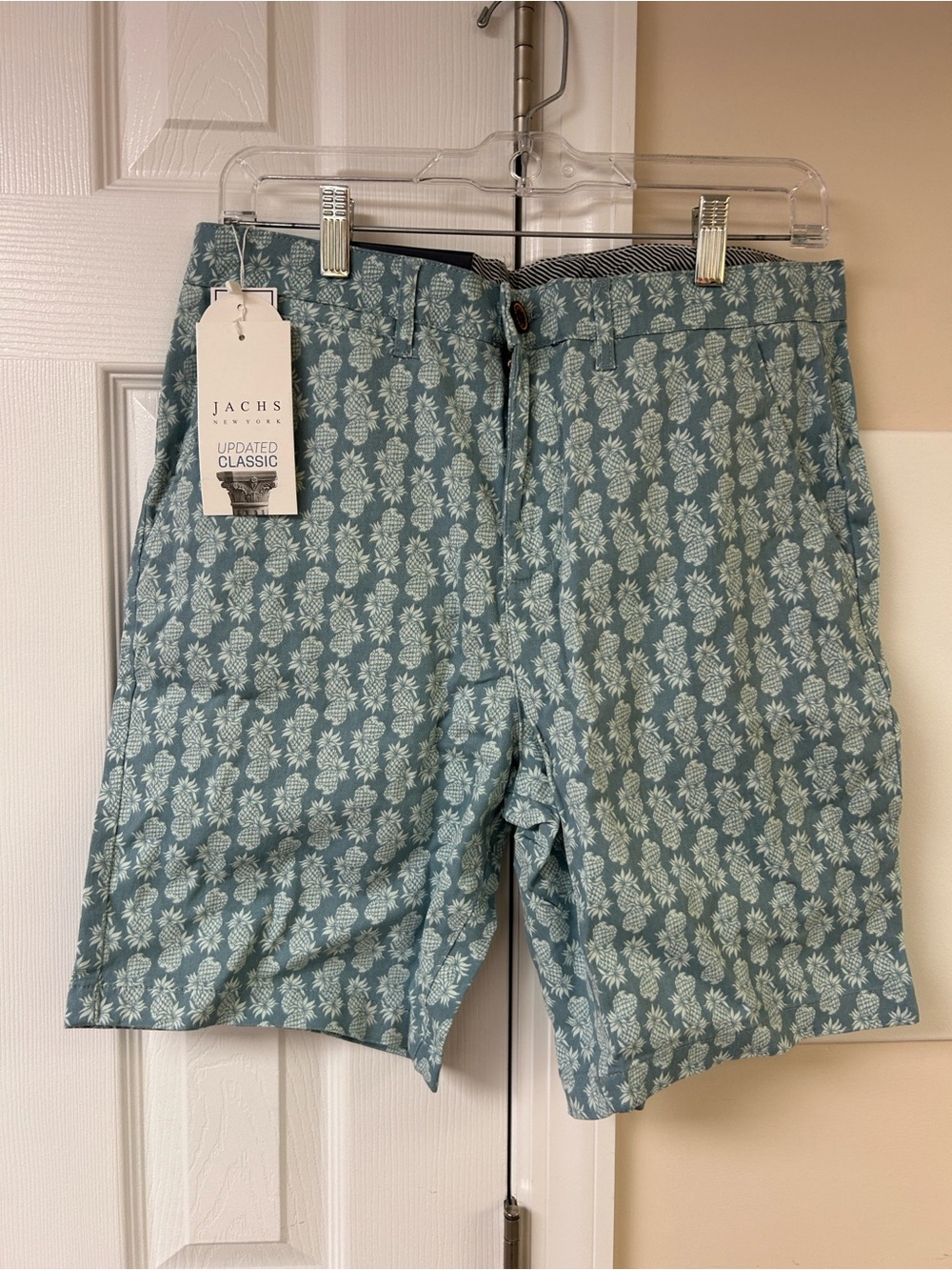 NWT Jachs New York Bleeker Shorts Pineapple Print